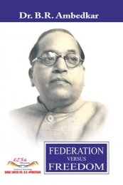 FEDRATION VERSUS FREEDOM